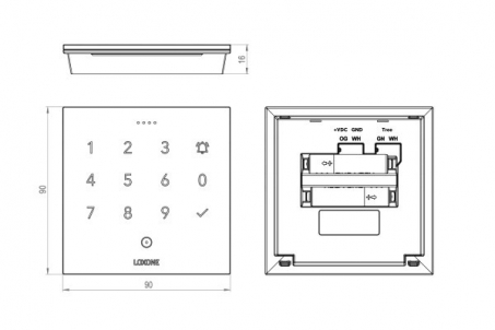  NFC Code Touch Air biały  3